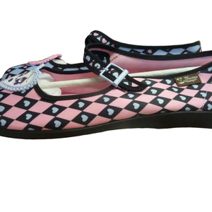 Hot Chocolate Designs Chocolaticas Game of Hearts Mary jane flats-uk11/EU43/US13