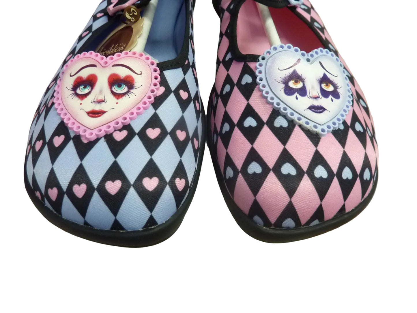 Hot Chocolate Designs Chocolaticas Game of Hearts Mary jane flats-uk11/EU43/US13