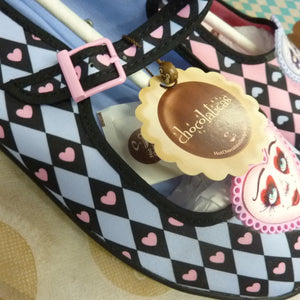 Hot Chocolate Designs Chocolaticas Game of Hearts Mary jane flats-uk11/EU43/US13