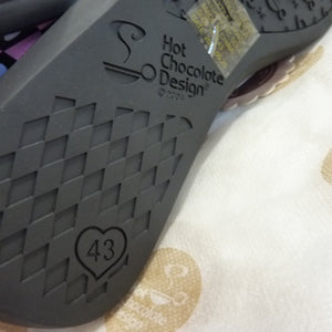 Hot Chocolate Designs Chocolaticas Game of Hearts Mary jane flats-uk11/EU43/US13