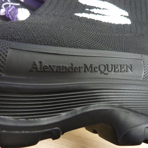 Alexander McQueen Tread sock-style boots UK4.5