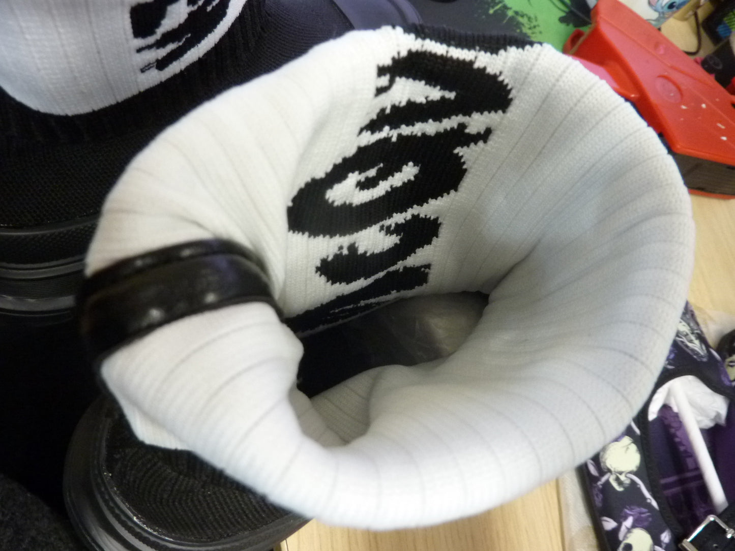 Alexander McQueen Tread sock-style boots UK4.5