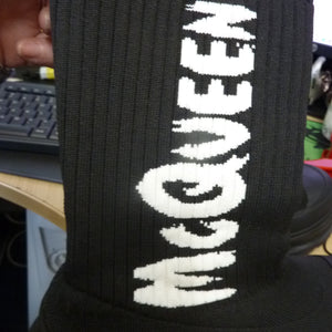 Alexander McQueen Tread sock-style boots UK4.5