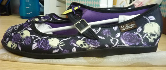 Hot Chocolate Design "Romeo And Juliet" Mary Jane Flat UK11/EU43