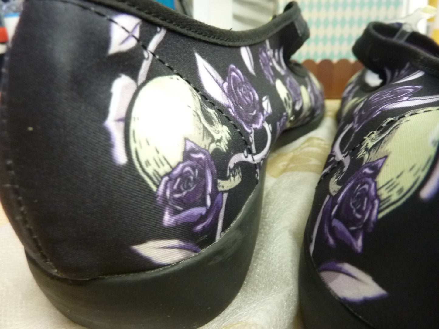 Hot Chocolate Design "Romeo And Juliet" Mary Jane Flat UK11/EU43