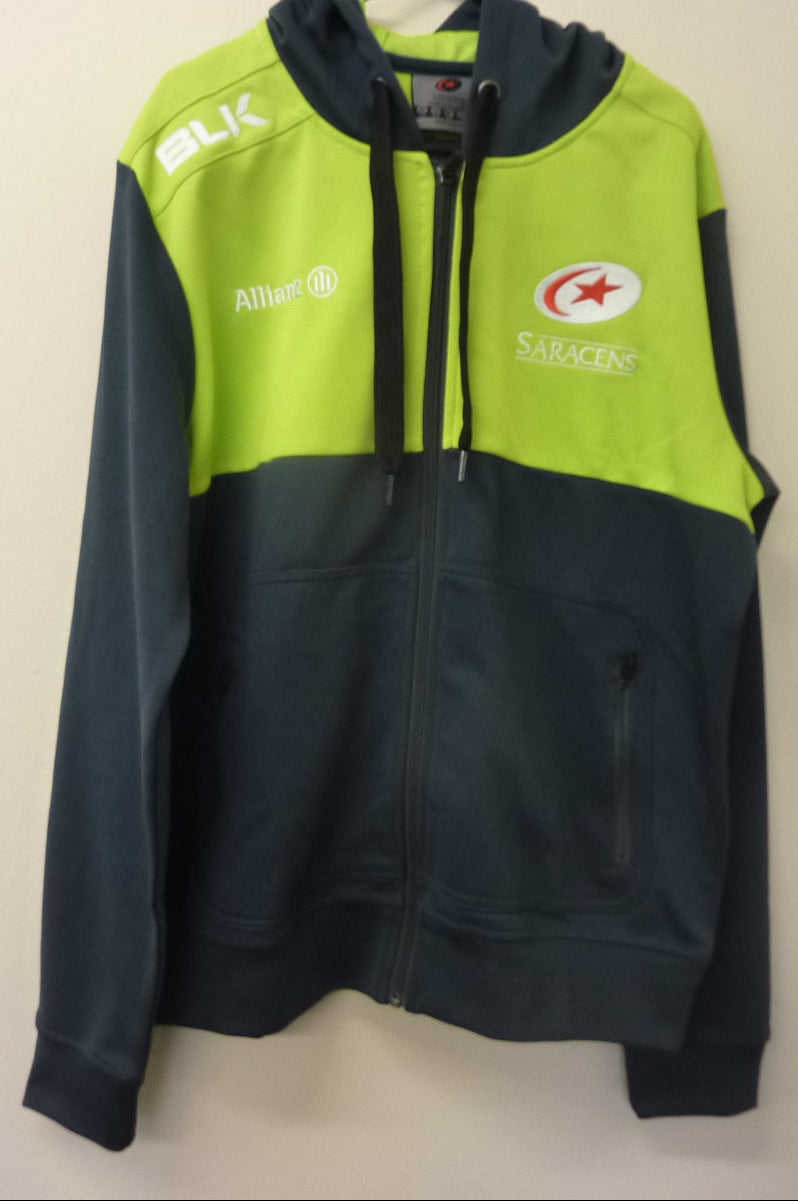 Saracens Womens Zip Up jacket- UK L16