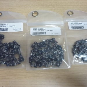 3 X STIHL Chain loop picco 1.1 44 links