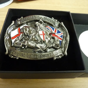 British By Birth Belt Buckle