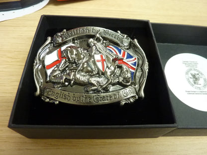 British By Birth Belt Buckle