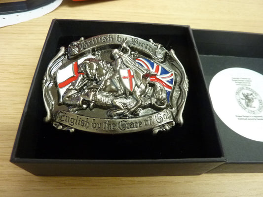 British By Birth Belt Buckle