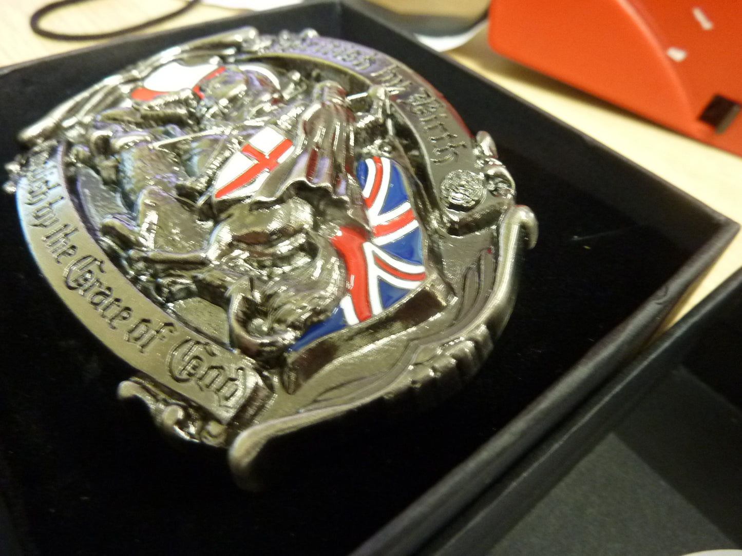 British By Birth Belt Buckle