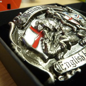 British By Birth Belt Buckle