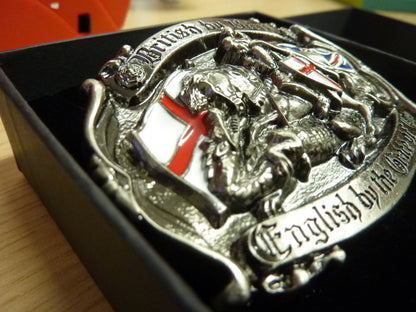 British By Birth Belt Buckle