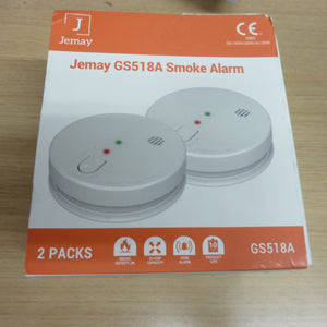Jemay GS518A Smoke Alarm-2pack