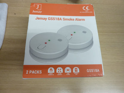 Jemay GS518A Smoke Alarm-2pack