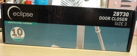 Eclipse 28730 Fire Rated Overhead Door Closer Silver SIZE 3