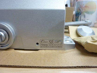 Eclipse 28730 Fire Rated Overhead Door Closer Silver SIZE 3