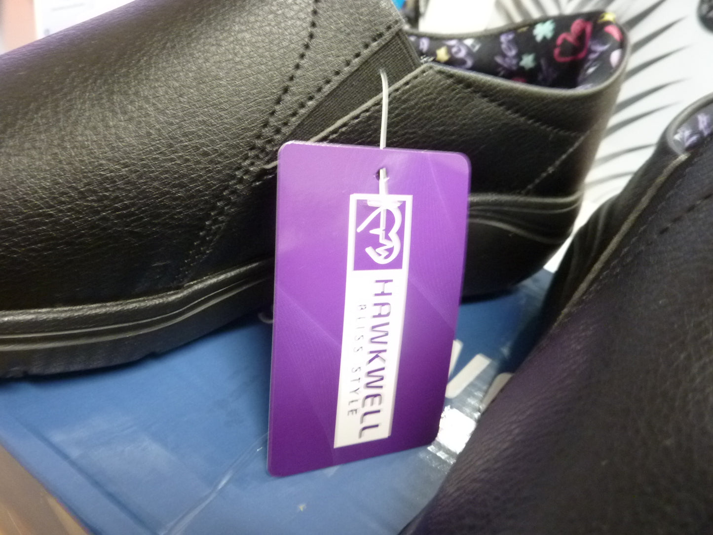 Bliss Style Nurse Shoes-Casey-Black-UK6.5