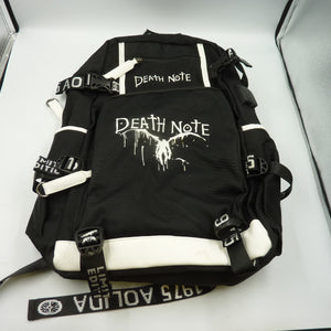 Anime Death Note USB Backpack School Bag Kids Teens Bagpack Laptop Shoulder Bag