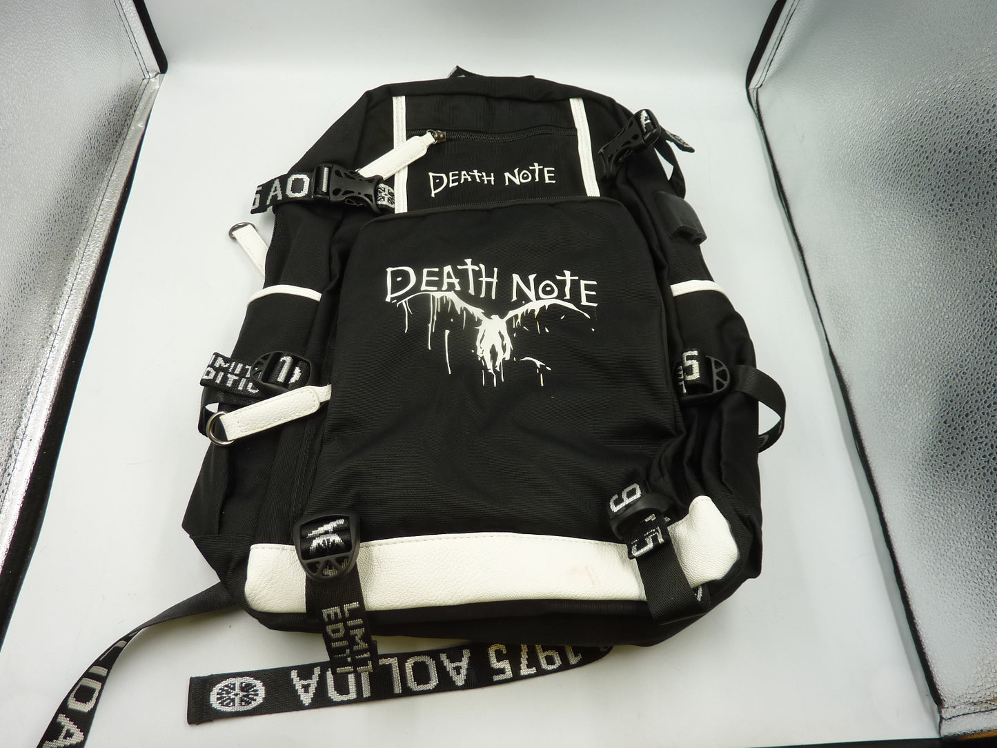 Anime Death Note USB Backpack School Bag Kids Teens Bagpack Laptop Shoulder Bag