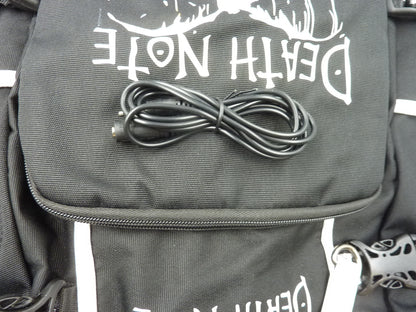 Anime Death Note USB Backpack School Bag Kids Teens Bagpack Laptop Shoulder Bag