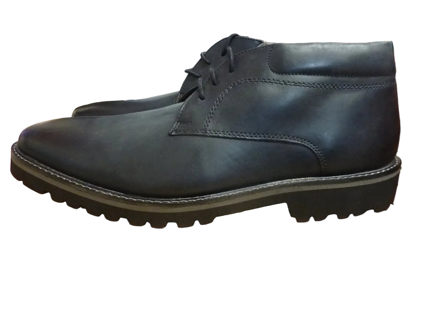 Giorgio Venuti Fur lined Chelsea Boots-BLACK-EU46/UK11