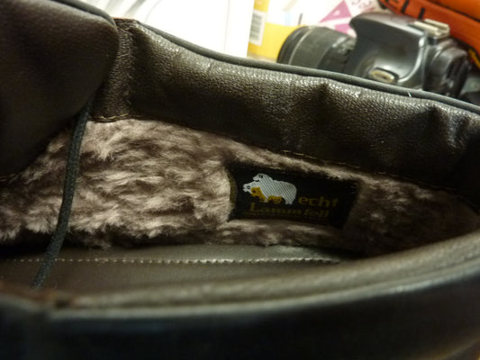 Giorgio Venuti Fur lined Chelsea Boots-BLACK-EU46/UK11