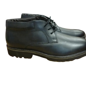 Giorgio Venuti Fur lined Chelsea Boots-BLACK-EU46/UK11