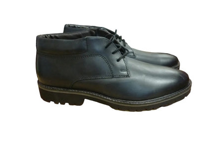 Giorgio Venuti Fur lined Chelsea Boots-BLACK-EU46/UK11