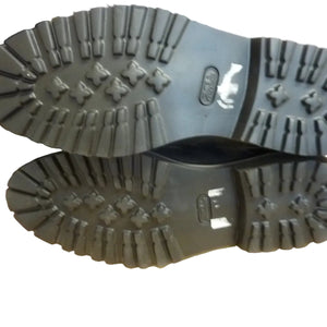 Giorgio Venuti Fur lined Chelsea Boots-BLACK-EU46/UK11