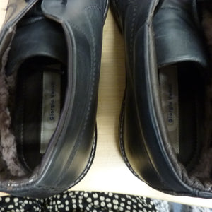 Giorgio Venuti Fur lined Chelsea Boots-BLACK-EU46/UK11