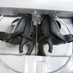 Shimano Brake Shift Lever Set - Black 3x7 st-ef500-7r2a st-ef500=l2a Bike