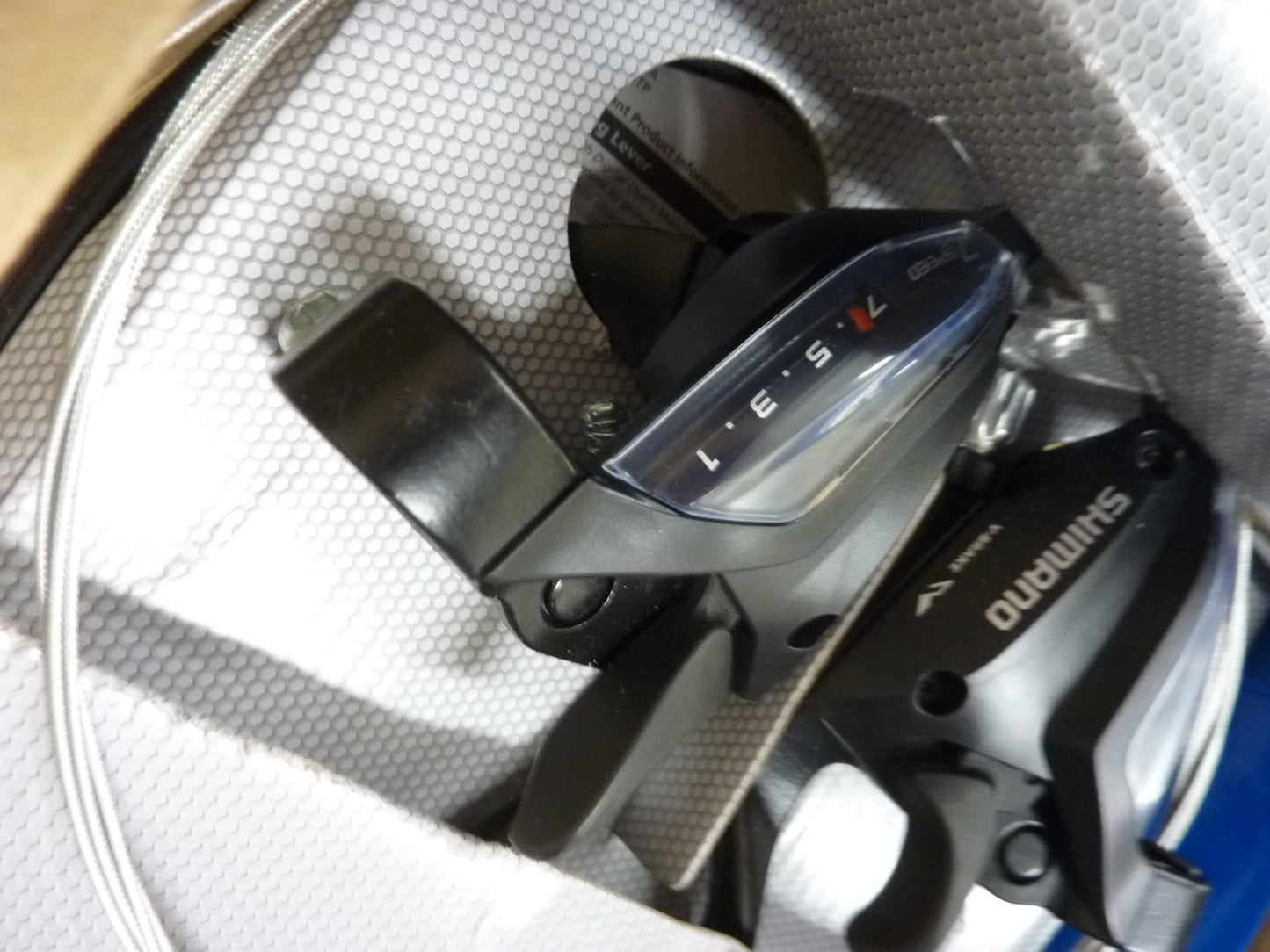 Shimano Brake Shift Lever Set - Black 3x7 st-ef500-7r2a st-ef500=l2a Bike