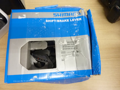 Shimano Brake Shift Lever Set - Black 3x7 st-ef500-7r2a st-ef500=l2a Bike