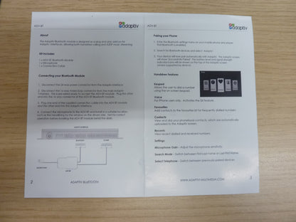Adaptiv ADV-BT Bluetooth Add On