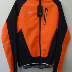 ARSUXEO Men's Winter Warm Cycling Jacket-ORANGE-XL