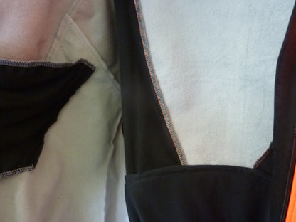 ARSUXEO Men's Winter Warm Cycling Jacket-ORANGE-XL