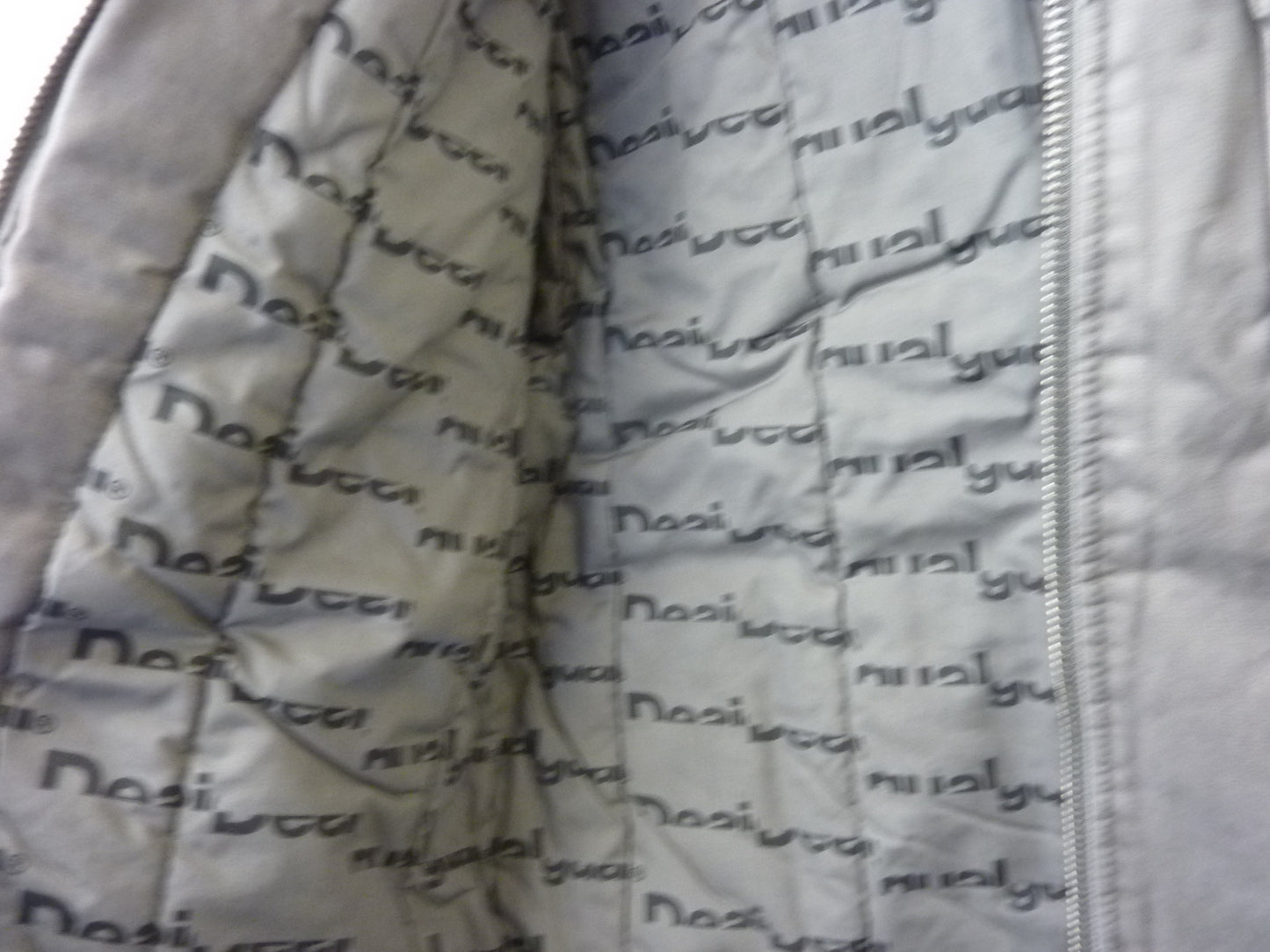 Desigual Mens Grey Jacket MEDIUM