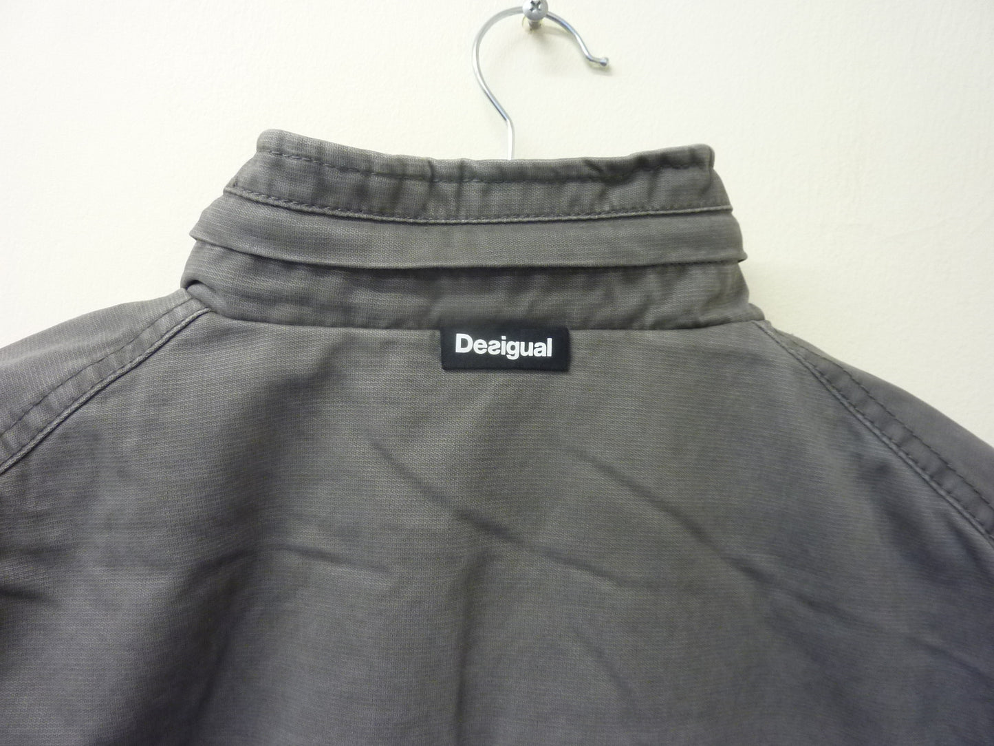 Desigual Mens Grey Jacket MEDIUM