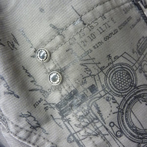 Desigual Mens Grey Jacket MEDIUM