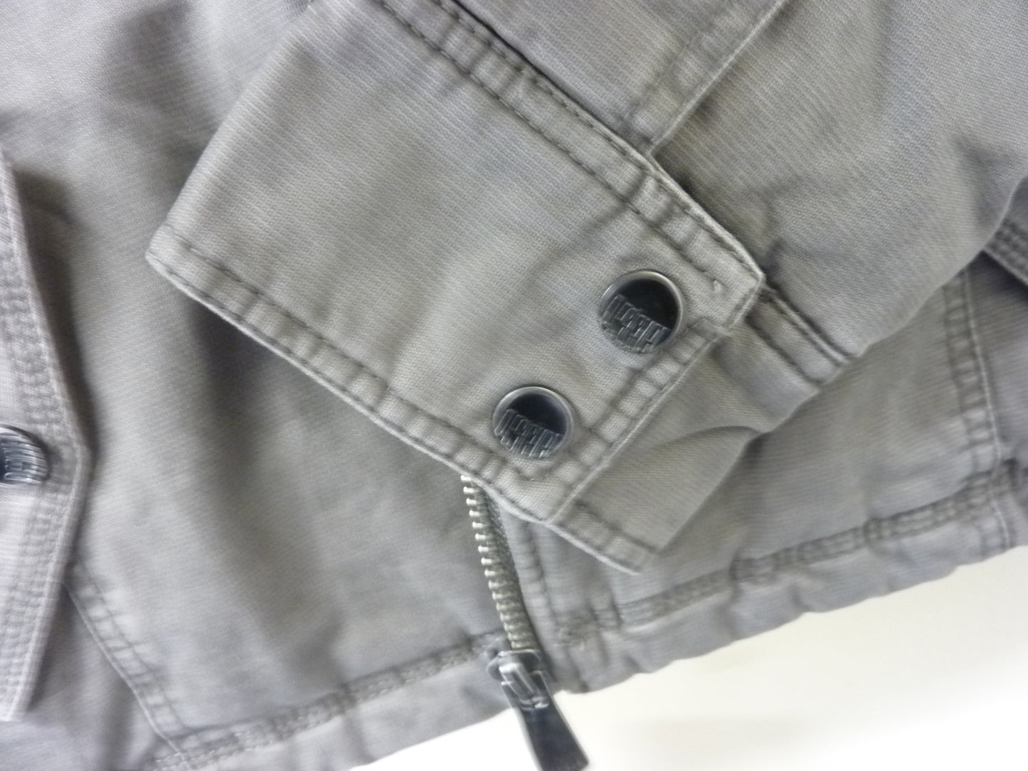 Desigual Mens Grey Jacket MEDIUM