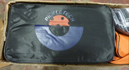 PICKLETECH - Portable Pickleball Net-ORANGE