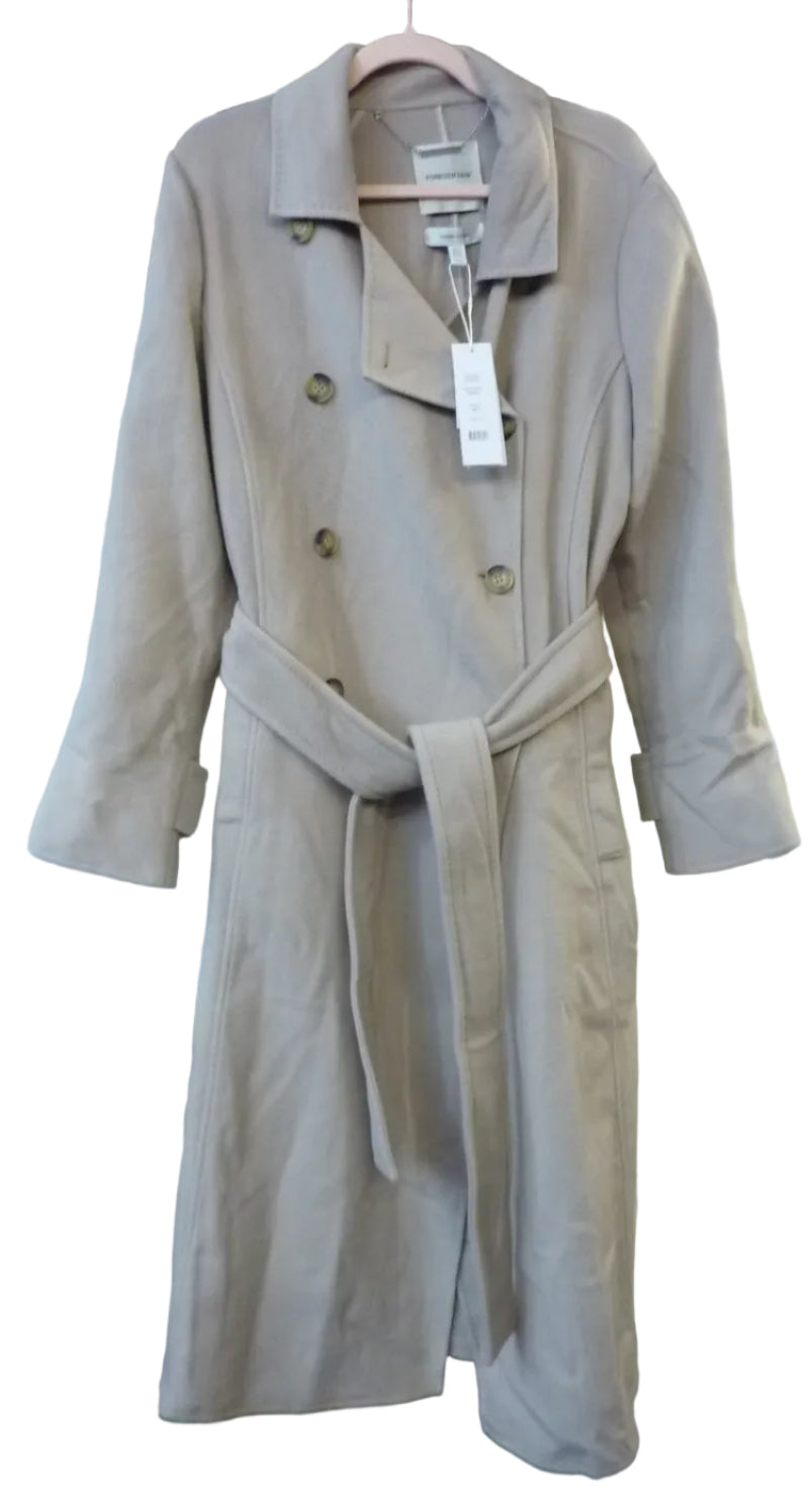 Forever New tilly felled trench coat-MINK-UK16