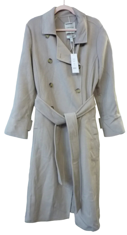 Forever New tilly felled trench coat-MINK-UK16