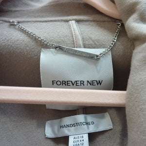 Forever New tilly felled trench coat-MINK-UK16