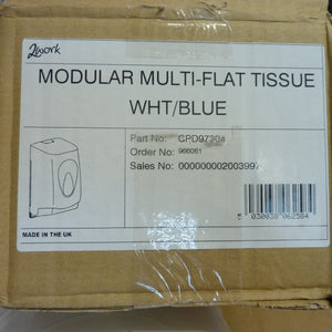 2Work Bulk Pack Toilet Tissue Dispenser White CPD97304