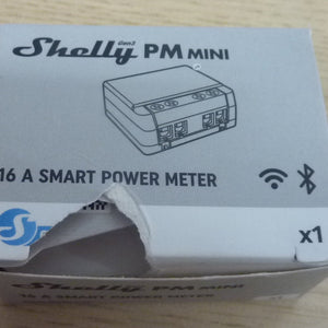 Shelly PM Mini Gen 3 | Smart Wi-Fi & Bluetooth Power 1 Meter - 16A