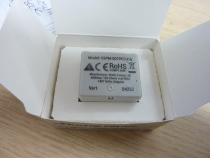 Shelly PM Mini Gen 3 | Smart Wi-Fi & Bluetooth Power 1 Meter - 16A