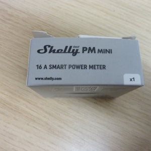 Shelly PM Mini Gen 3 | Smart Wi-Fi & Bluetooth Power 1 Meter - 16A