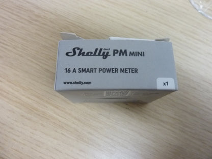 Shelly PM Mini Gen 3 | Smart Wi-Fi & Bluetooth Power 1 Meter - 16A